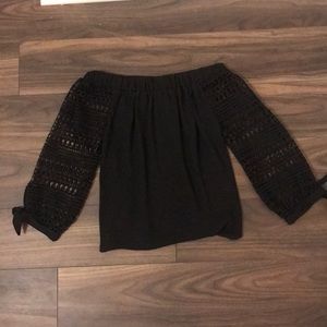 Express off the shoulder top